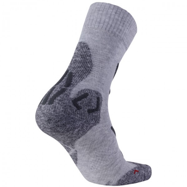 UYN Lady Trekking Explorer Comfort Socks light grey melange / anthracite