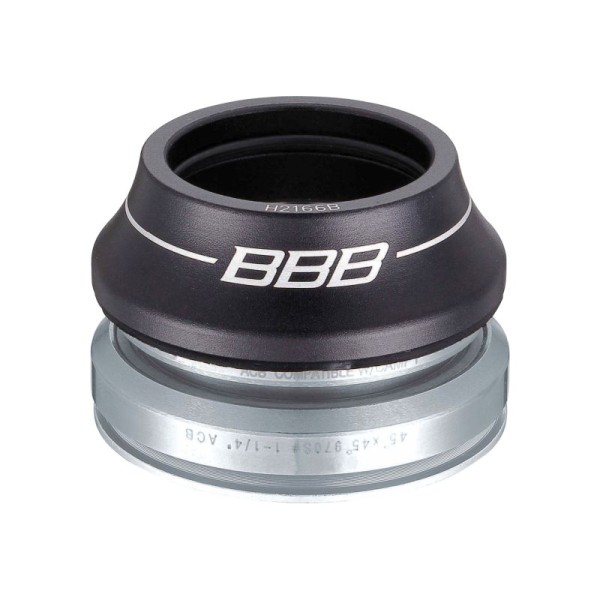 BBB Steuersatz 1.1/8-1.1/4' 41.8-46.8mm 45x45, CrMo, integriert, tapered