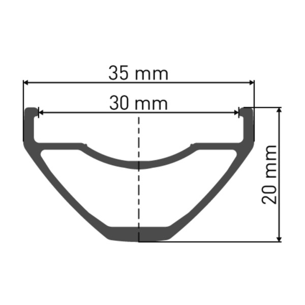 H 1900 SPLINE Laufrad 29" IS 30 148/12 MS