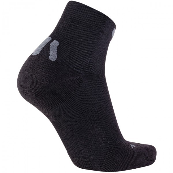 UYN Lady Trainer Low Cut Socks black / grey