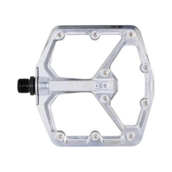 Crankbrothers Pedal Stamp 7 large high polish silver