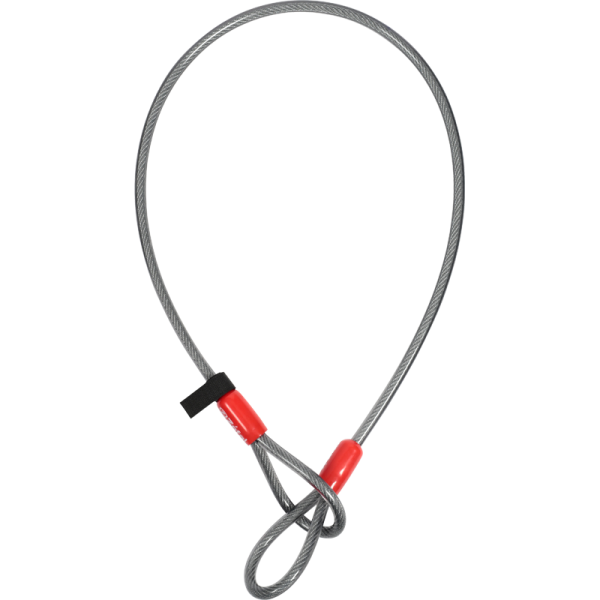 Zefal Schlaufenkabel, Stahl geflochten mit Vinylüberzug silber Länge 120cm Ø 10mm