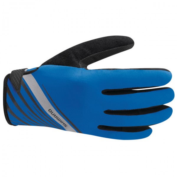 Shimano Long Gloves blue