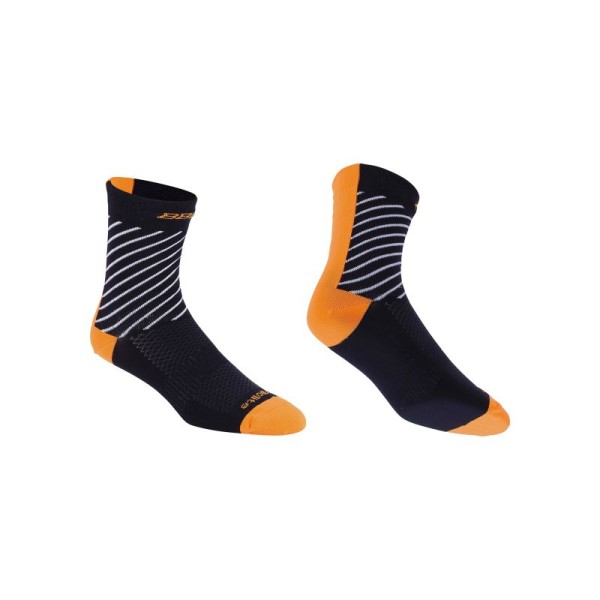 BBB Socken Thermofeet schwarz-orange 35-38