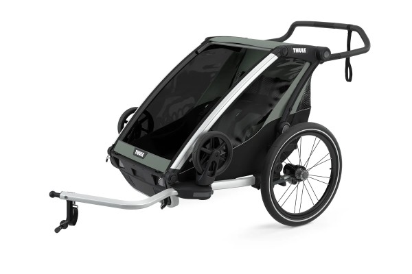 Thule Chariot Lite 2-Sitzer Multisport Fahrradanhänger Agave Grün