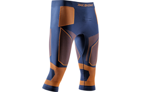 X-BIONIC Men Energy Accumulator Light Pants 3/4 marine orange