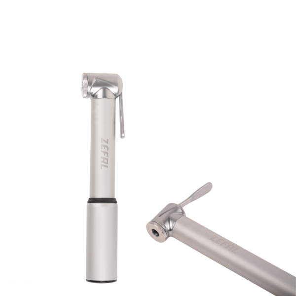 Zefal ROAD MICRO, Hochleistungspumpe, Druck 7 bar, silver