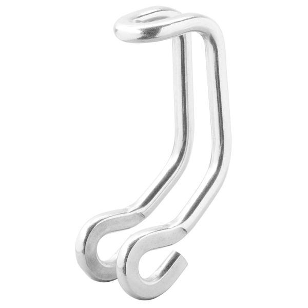 Scheinwerferhalter, Edelstahl, NiroDraht silber, für Überkopfmontage L:70 mm, 475DU