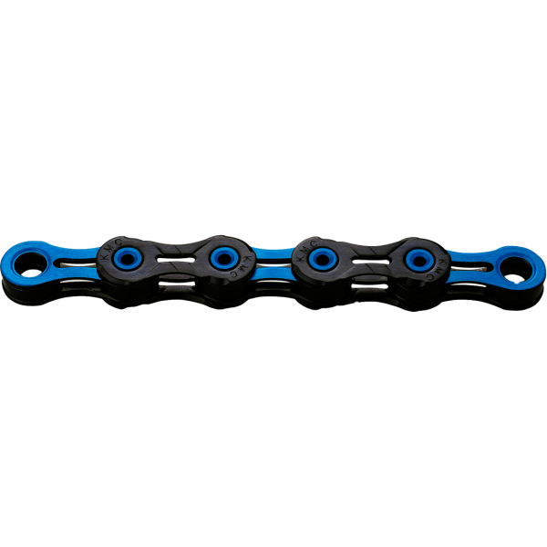 KMC Kette, X11 DLC, black/blue, 118 Glieder