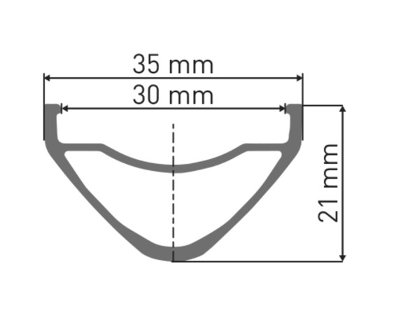 FR 541 Felge DB 27.5" 30 32L