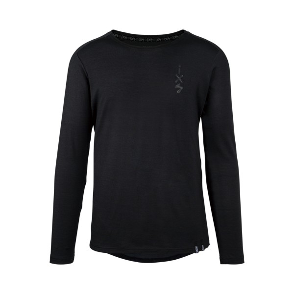 Flow Merino Langarm Jersey schwarz XS
