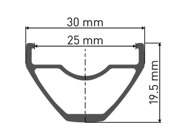 M 462 Felge DB 29" 25 28L