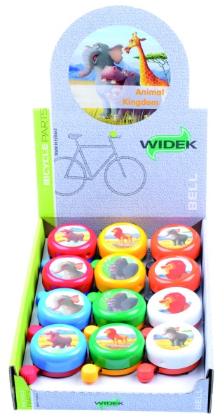 Widek Sonnette Animal Kingdom 15-22 mm box à 12 pcs. assorties