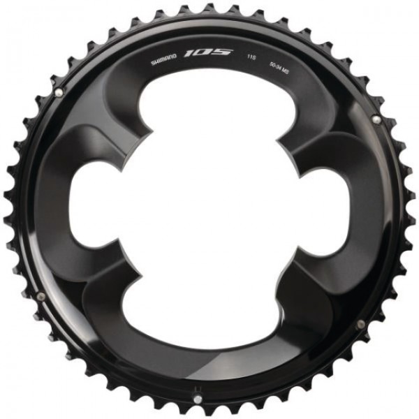 Shimano Kettenblatt 105 FC-R7000 36 Zähne MT-Typ schwarz Blister