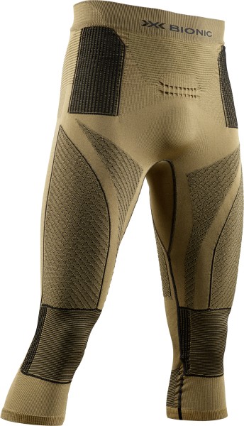 X-BIONIC Men Radiactor 4.0 Pants 3/4 gold/black, M
