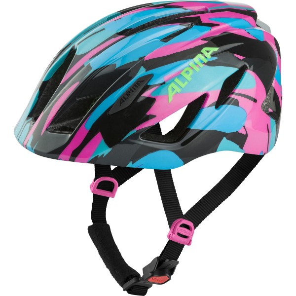 Helm Alpina Pico Flash neon blue pink gloss 50-55cm