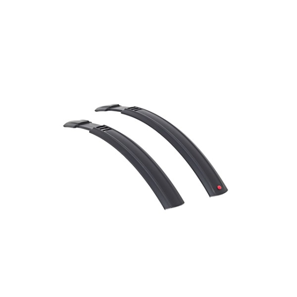 Steckblech HEBIE 0774 24" sz 24" schwarz / ca. 60 mm breit- Breite ca. 60 mm- Länge vorne ca. 48 cm-