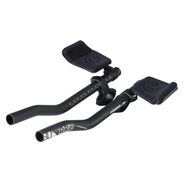 PRO Zeitfahrlenker-Aufsatz Missile S-Bend Clip-on Alu schwarz