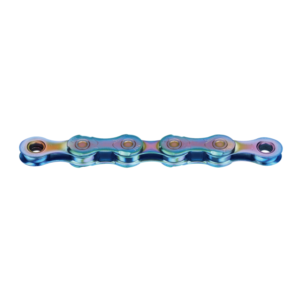 KMC Kette, X11, Aurora Blue, Waxed, 118 Glieder