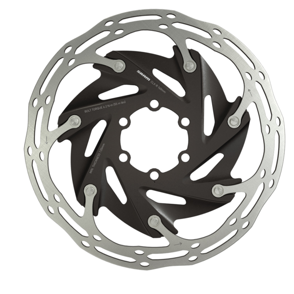 Sram Rotor Centerline X Road 2-Piece Rounded 6-Bolt 140mm