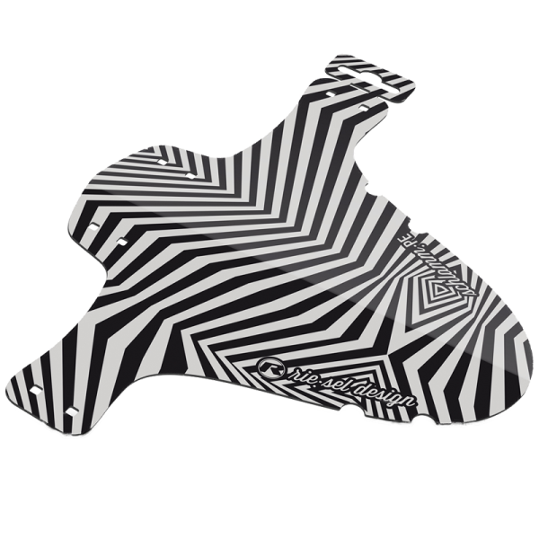 Riesel Design Spritzschutz, Schlamm:PE, Dazzl 21, mit Verpackung/Kabelbinder