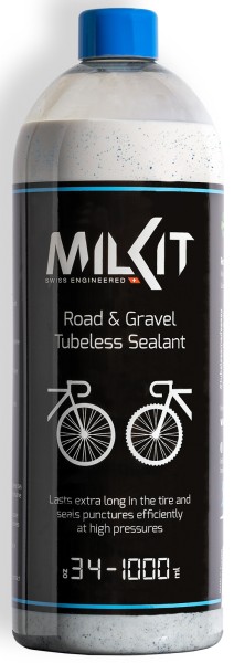 milKit Reifendichtmittel Tubeless Road Sealant, Flasche, 1000ml