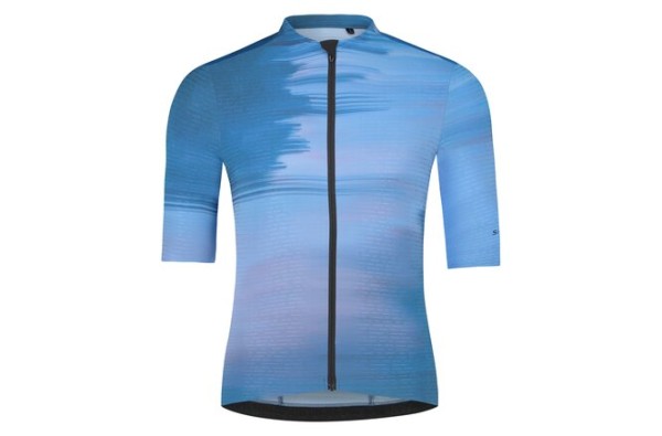Shimano Men S-PHYRE Flash SS JRSY aurora blue M