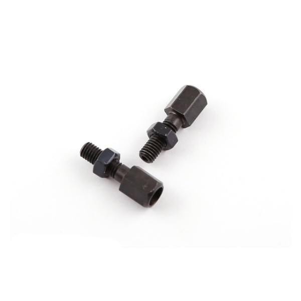 Pinion Stellschrauben Set 2Stk. Schwarz für Drehschalter