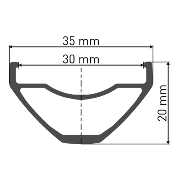 E 1900 SPLINE Laufrad 27.5" CL 30 142/12