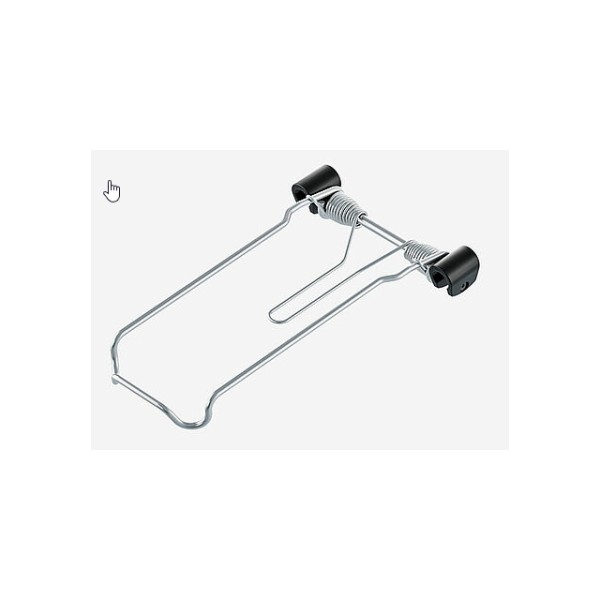 Racktime Federklappe Clampit 2.0 si. 14mm Clip / 100mm
