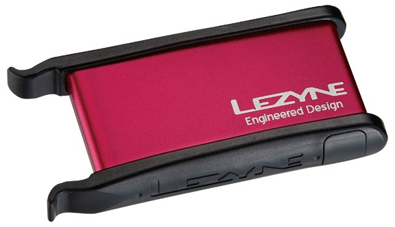 Lezyne Reparaturset Lever Kit Red, Waterproof Aluminium Container