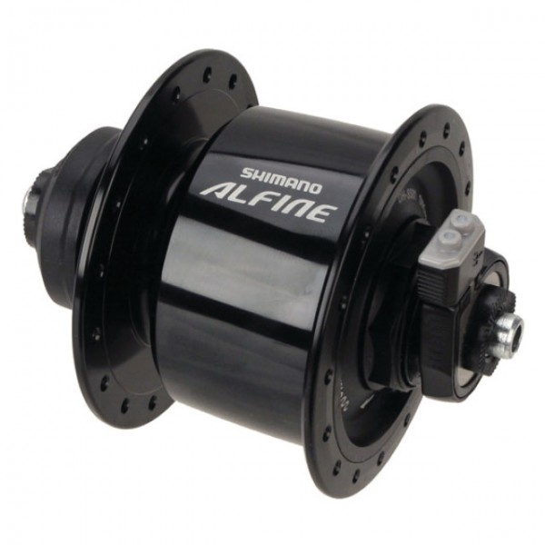 Shimano Nabendynamo Alfine DH-S501 C-L 100mm 36-Loch 6V/3W QR schwarz Box