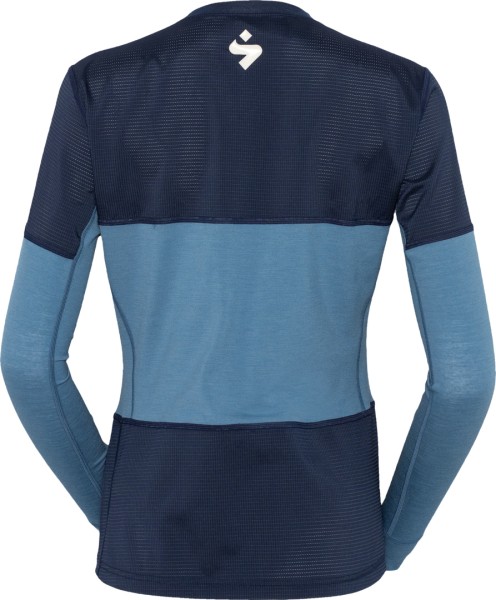 Sweet Protection Hunter Merino Hybrid LS Jersey W flare blue