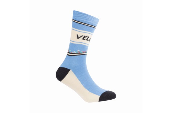 Le Patron Velovelo Socks sky blue 39-42