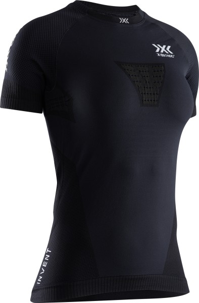 X-BIONIC Women Invent 4.0 Running Shirt SH SL opal black/arctic white, XS