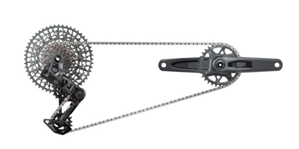Sram GX Eagle T-Type AXS Groupset 175 32Z, RD, Controller, Kette, Kassette
