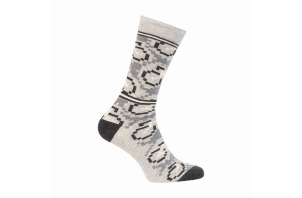 Le Patron Bicycle Moderno Socks mid grey 39-42