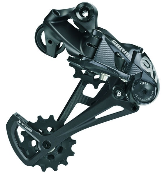 Sram Schaltwerk EX1 8-fach Long Cage schwarz (max 48Z)