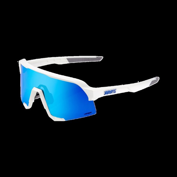 Brille S3 Matte White-HiPER Blue ML