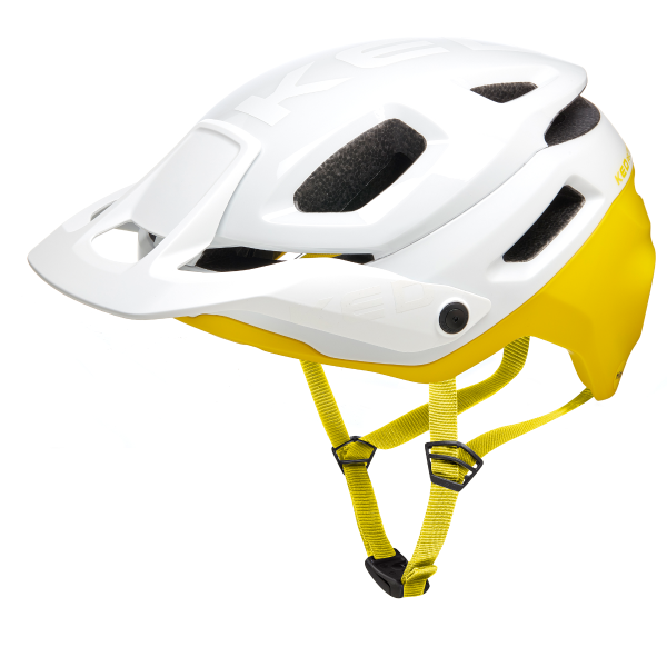 KED Fahrradhelm, PECTOR, WHITE YELLOW, 58-61
