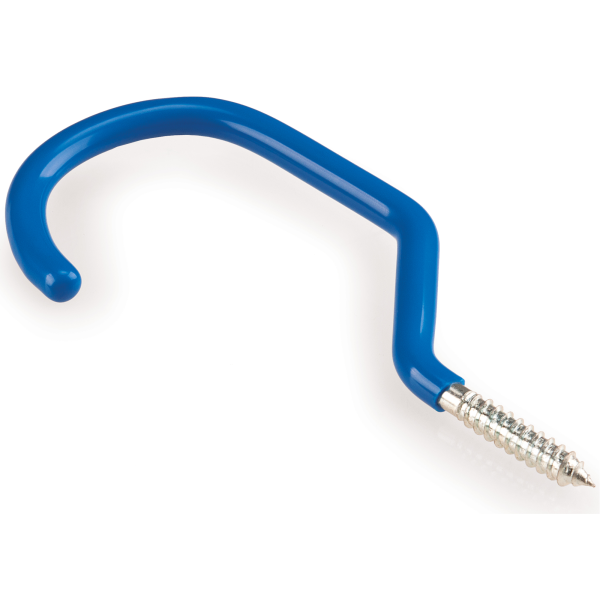 Park Tool 471 Hängehaken "Oversize" Holzgewinde blau, ohne Dübel (Bogendurchmesser 75 mm)