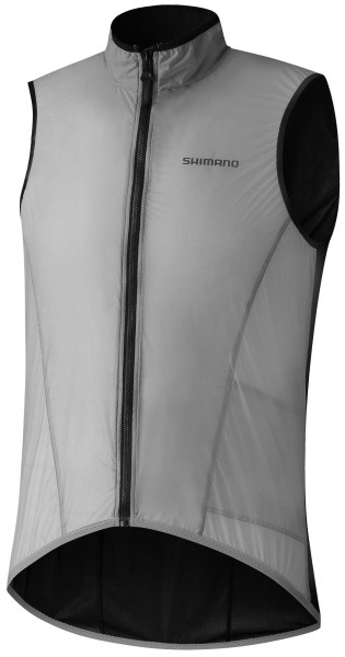 Shimano Men Beaufort Wind Vest Light anthracite grey, XXL