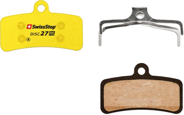 SwissStop Bremsbelag Disc 27 RS Shimano, 1 Paar, BR-M820/810, BR-M8020, BR-M640, Quadiem/SL/Slate T4