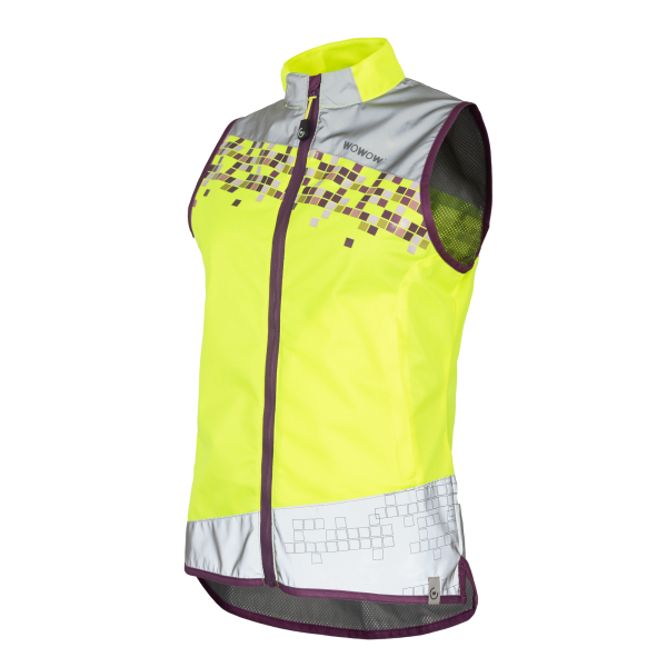 Wowow Leuchtweste AMY Jacket, gelb, L
