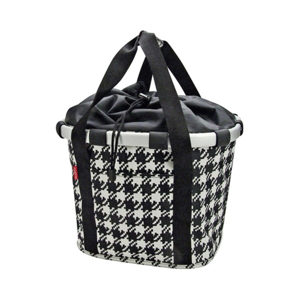 Klick-fix Bikebasket Korb schwarz fifties