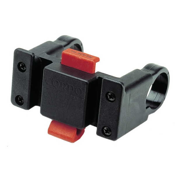 AGU Lenkeradapter Klick-Fix schwarz f. Lenkerdurchmesser 22-26mm od. 31.8mm