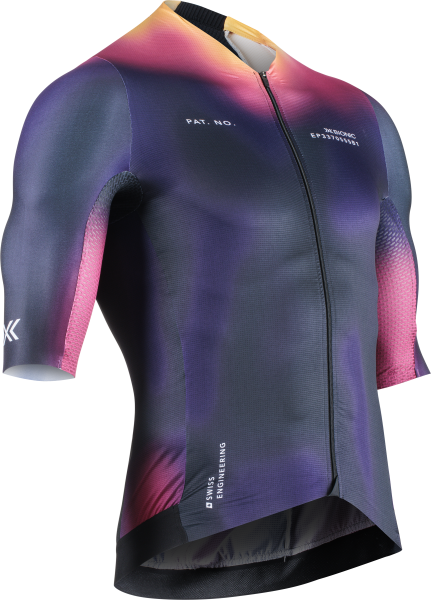 X-BIONIC Men Corefusion Aero Jersey SH SL heatmap, XL