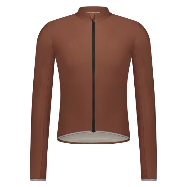 Shimano Men Evolve All Seasons Merino JRSY mirror brown, XXL
