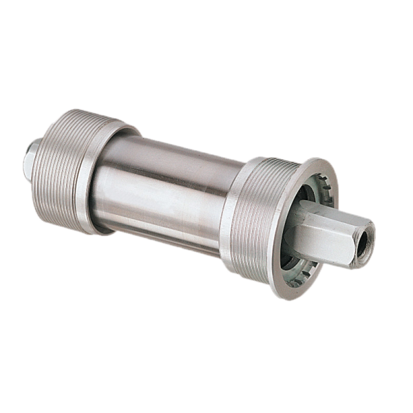 Stronglight Tretlager, JP400, 4-Kant, ITAL,122mm,Alu Cups, Steel Body, Hollow Steel Axle