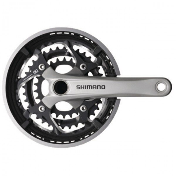 Shimano Kettenradgarnitur Deore LX FC-T551 HT II 175 mm 44x32x24 silber box